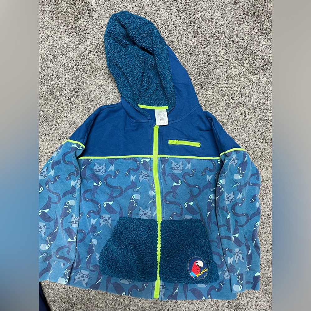Boys Encanto Disney zip up hoodie. A bit faded but still in good condition. - Picture 2 of 2